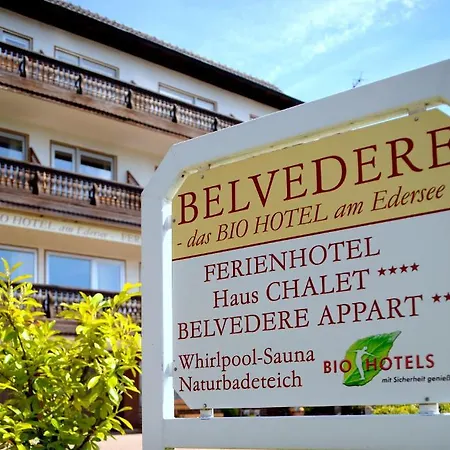 Belvedere - Bio Garni & Suitehotel Am Edersee ! Unser Geschenk Fuer Sie, Auch Gaestecard Grimmheimat! Szálloda